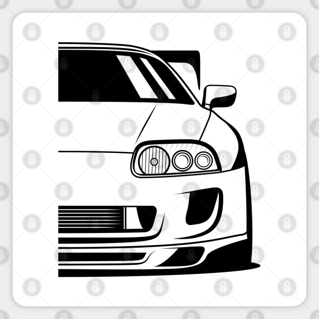 Supra MKIV Front JDM Sticker by GoldenTuners